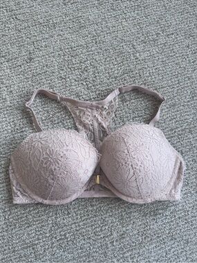 Auden Blush Lace Racerback Push-Up Bra